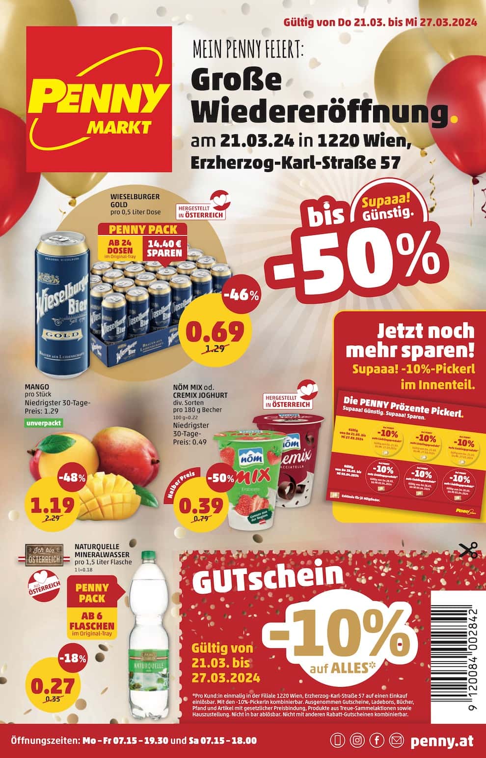 Penny Markt Große Wiedereröffnung Prospekt Vorschau