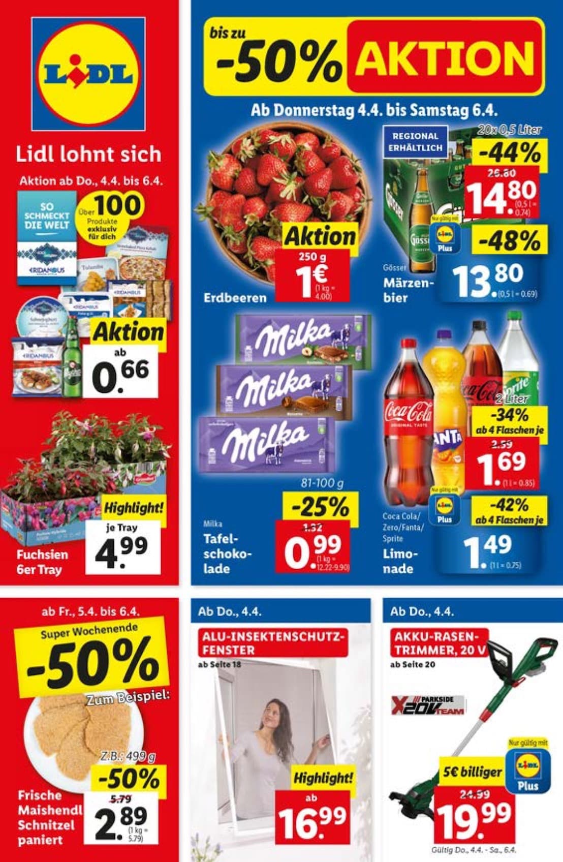 Lidl Aktuell Prospekt ab Donnerstag Seite 1