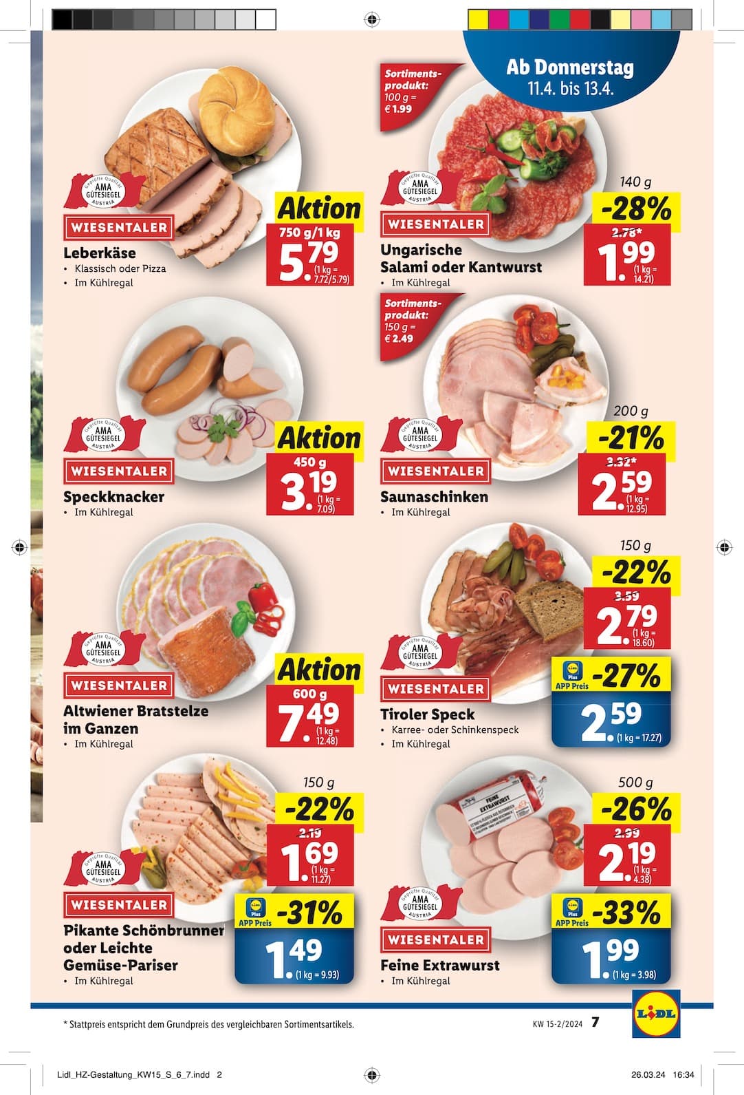 Lidl Aktuell Prospekt ab Donnerstag Seite 7